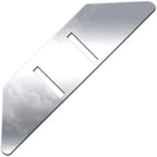 1pc. Luxury FX Polished License Plate Bezel for 2020-2023 Lincoln Corsair