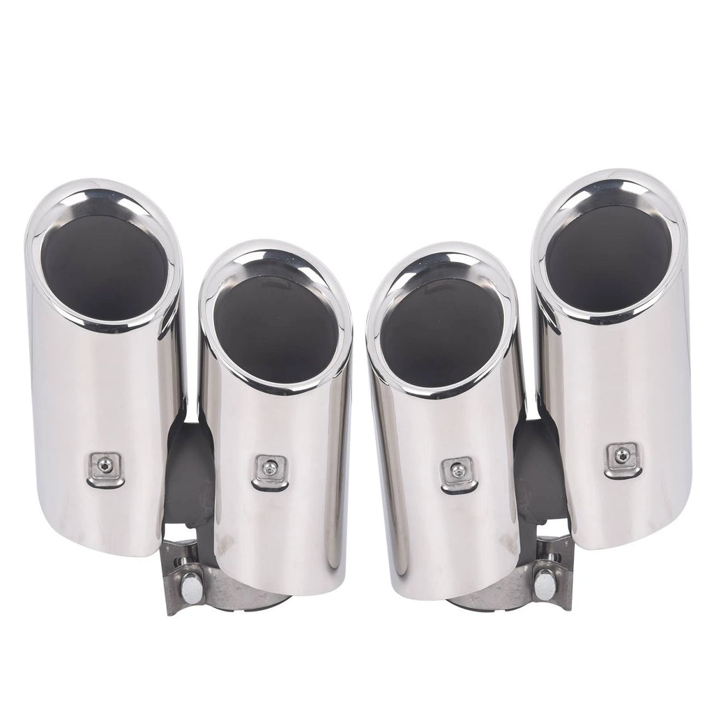 Exhaust Pipe Tip for Porsche Macan (2014-2018) Silver
