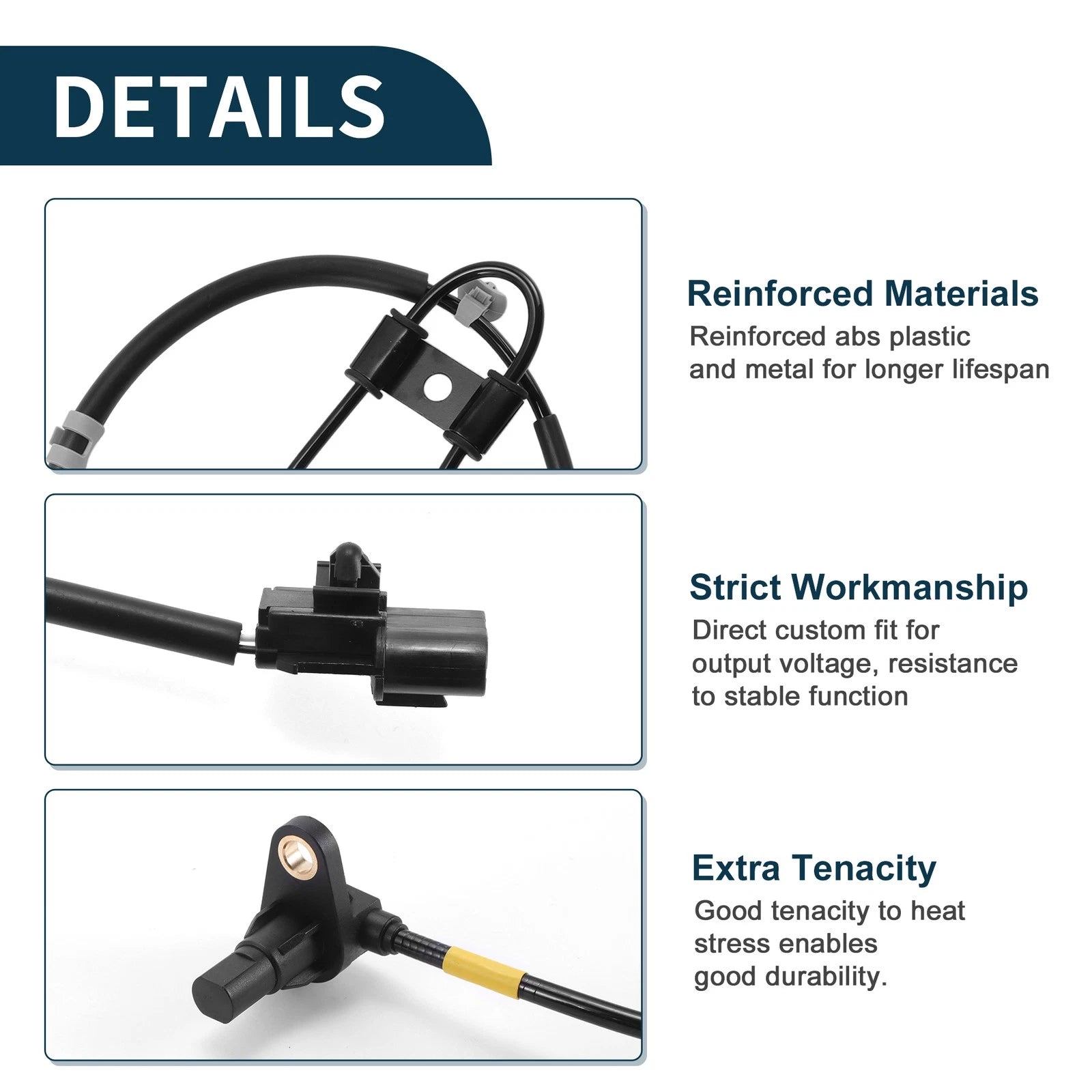 ABS Wheel Speed Sensor No. 956711G000 for Kia Rio (2006–2007)