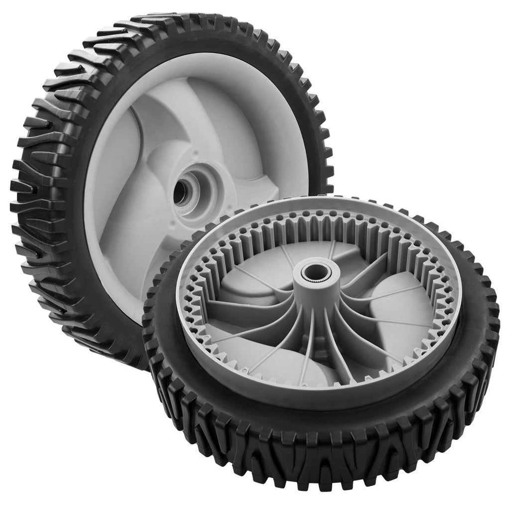 Set of 2 Lawn Mower Wheels for Craftsman (583719501, 194231X427, 917376080)