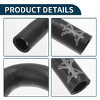 Radiator Hose Coolant Pipe for Audi A4 (2002–2008) No. 06E121082C Black