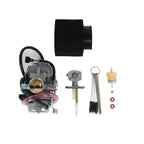 Carburetor with Fuel Petcock for Kawasaki KLF300 Bayou 300 (1986–1995)