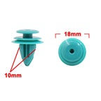 50pcs Trim Panel Retainer Clips with Fastener Remover for Toyota 