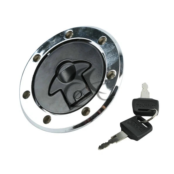 Aluminum Fuel Gas Tank Cap Cover for Kawasaki Ninja ZX7R ZX-6R ZX-9R (1996–2003)