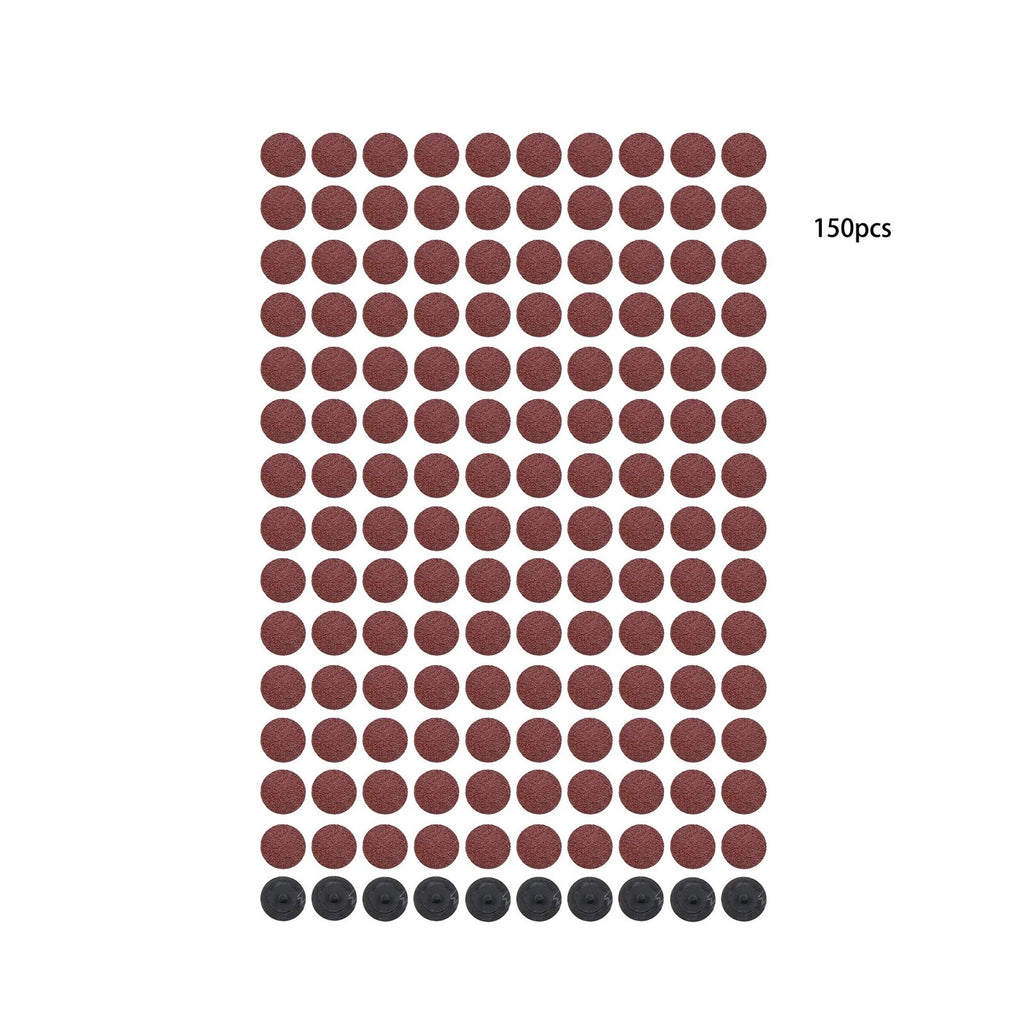 Set of 150 Sanding Discs for Die Grinder (2" 36 Grit)