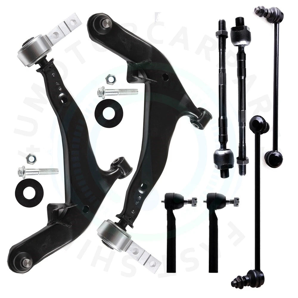 Set of 8 Front Lower Control Arms for Nissan Murano (2005–2007)