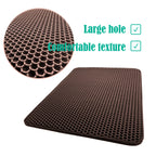 Cat Litter Mat Trapper Pad for All Makes and Models (60x45 cm) Rubber EVA