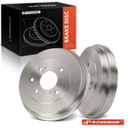 2X Rear Brake Drums for Nissan Sentra (2007–2012) Versa Cube