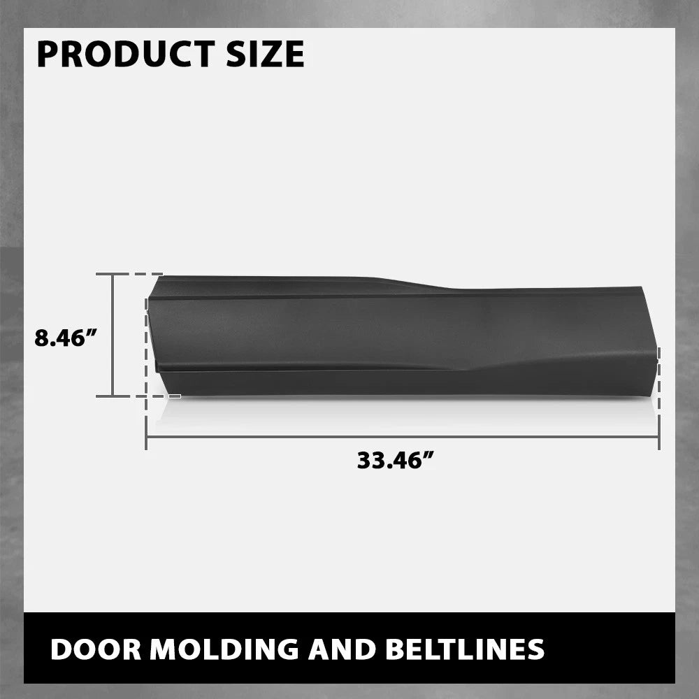 Door Molding and Beltlines for Ford Edge (2015–2023)