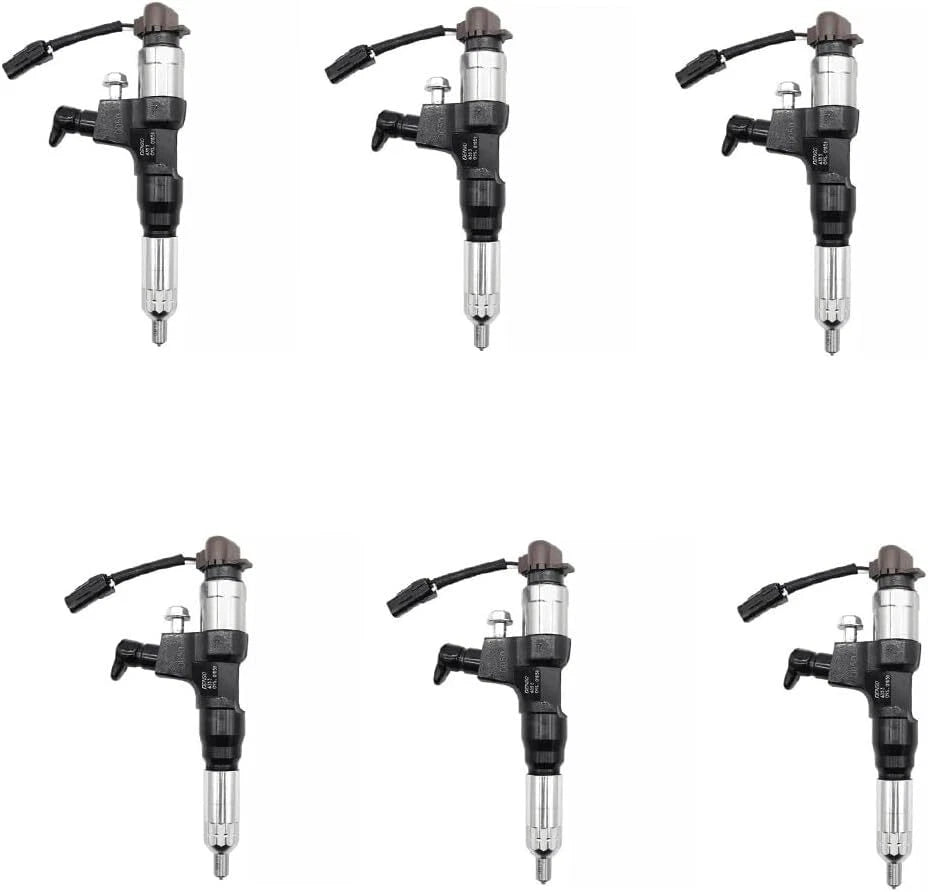 6X Fuel Injector 095000-5990 23910-1410 for Hino J05D Truck (500)