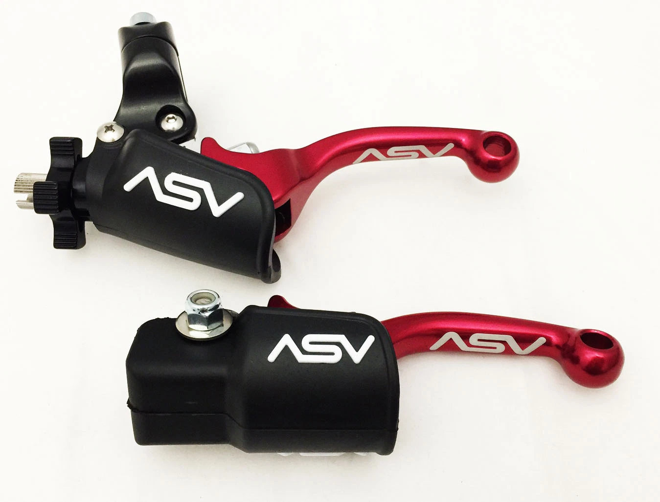 ASV F3 Shorty Front Brake Clutch Perch Levers for KDX 200 (1995–2006)