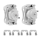 Front Pair (2) Brake Caliper w/ Bracket for Hyundai Santa Fe (2010–2012) 19-B6463