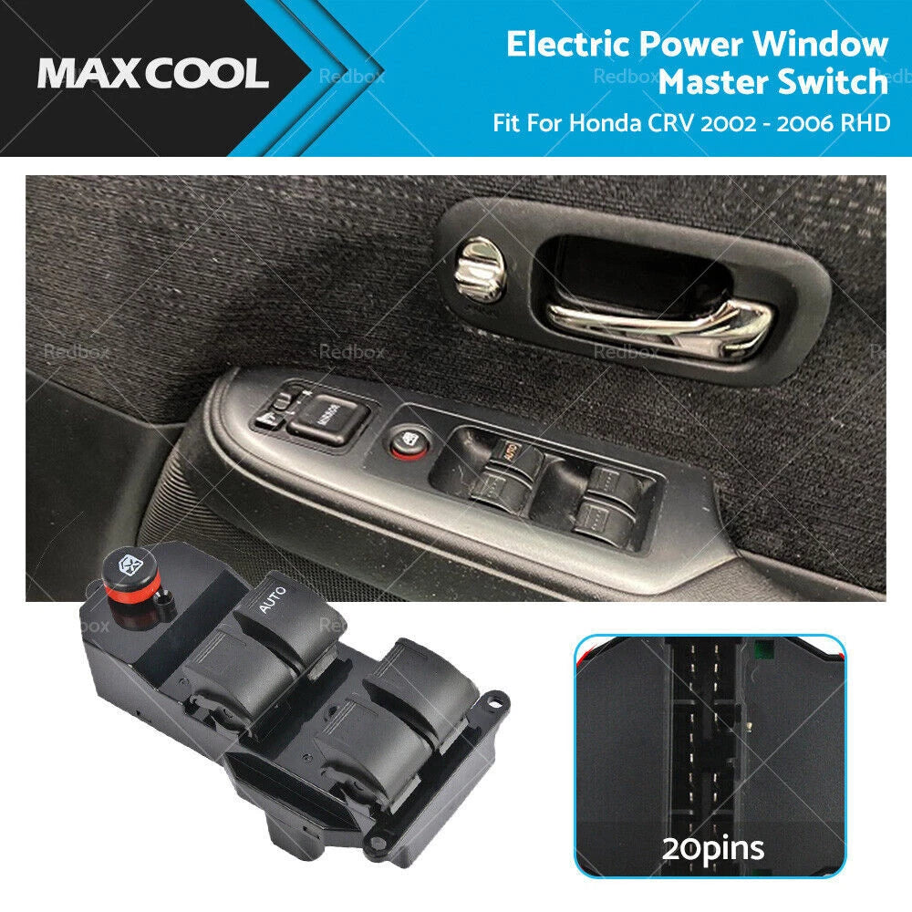 Window Master Switch for Honda CR-V, Element (2002–2006) 35760-S9A-G042