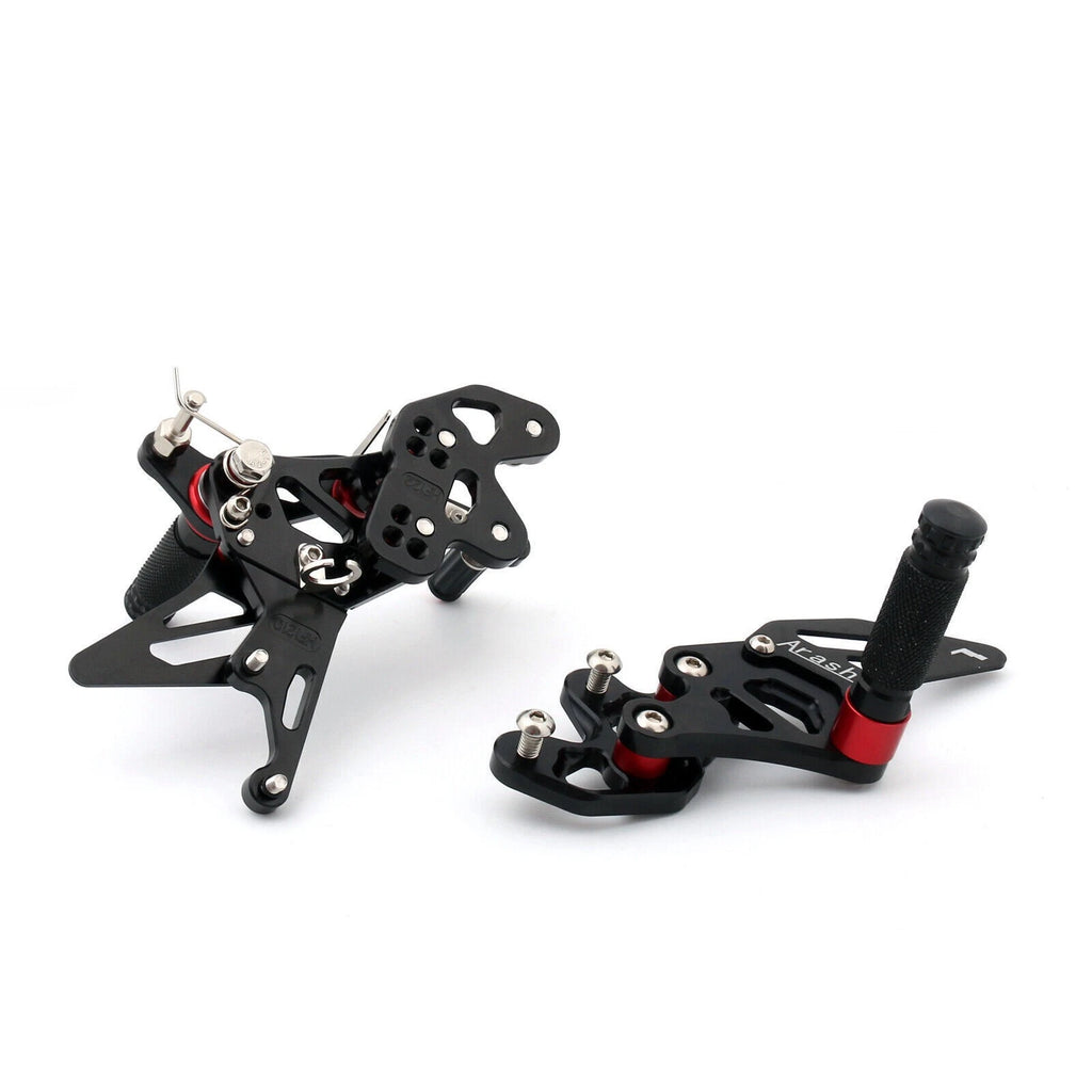 Racing Rearsets Footrest Set for Suzuki GSXR 600/750 (2011–2019)