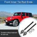 2pcs Front Inner Tie Rod End Links for Jeep Liberty (2006–2012) EV800416