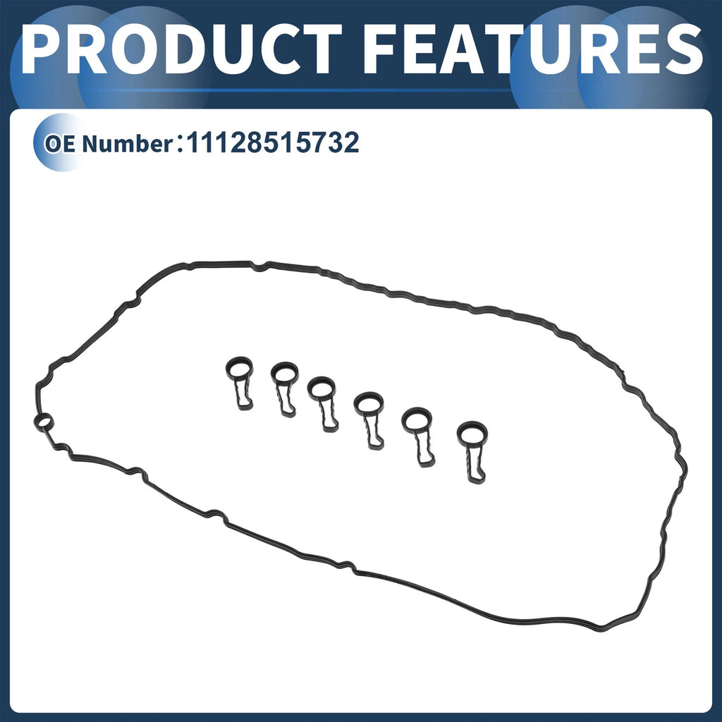 Valve Cover Gasket Set for BMW 535D (2014–2016) 11128515732