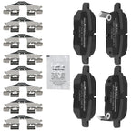 Rear Ceramic Brake Pads Kit for Pontiac Vibe (2009–2010) / Toyota Corolla (2009–2021)