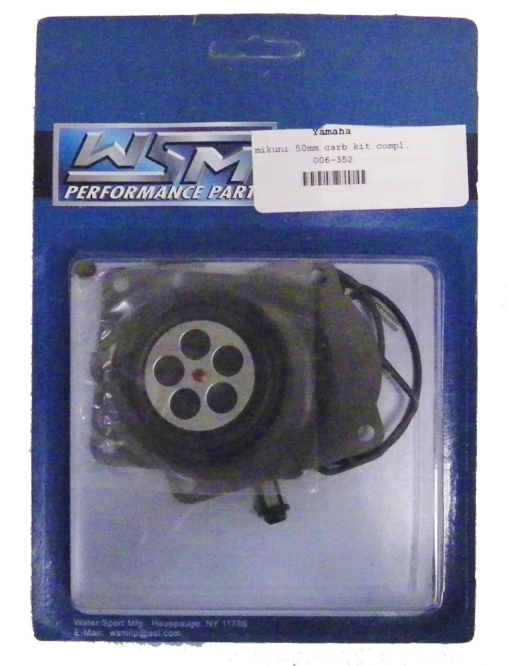 WSM Mikuni 50mm Carburetor Rebuild Kit for Yamaha 800/1200 (1998–2004) 006-352