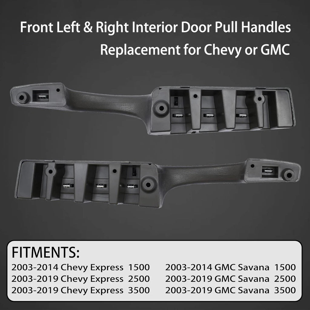 Interior Pull Door Handle Kit for Chevy Express GMC Savana (2003-2019)