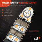 Front Left Power Window Switch for Mercedes-Benz E-Class (2017-2023)
