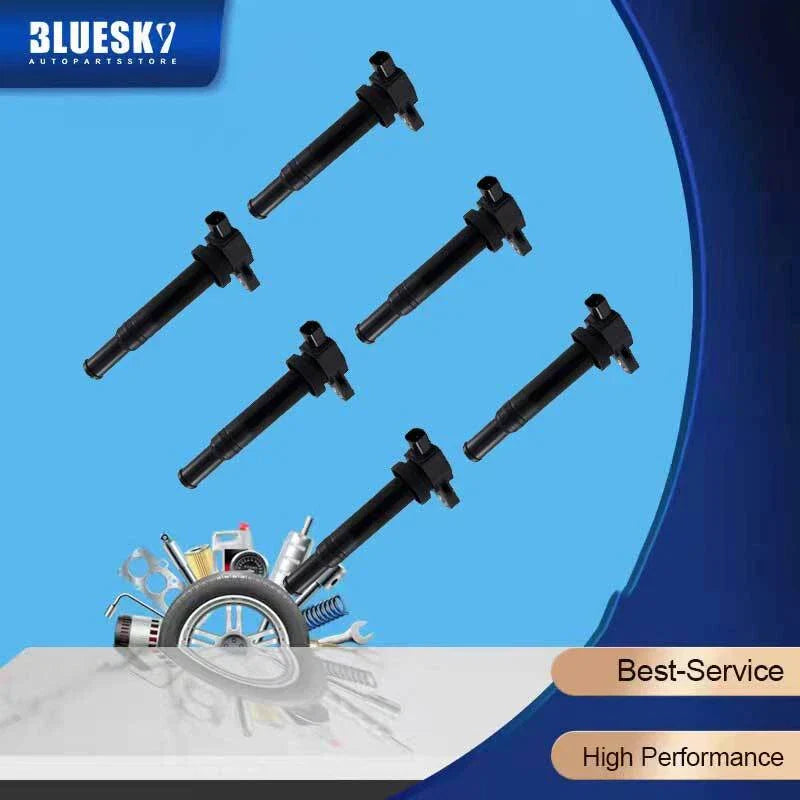 6 x New Ignition Coils for Kia Carnival VQ 2.7L G6EA (2006-2011)