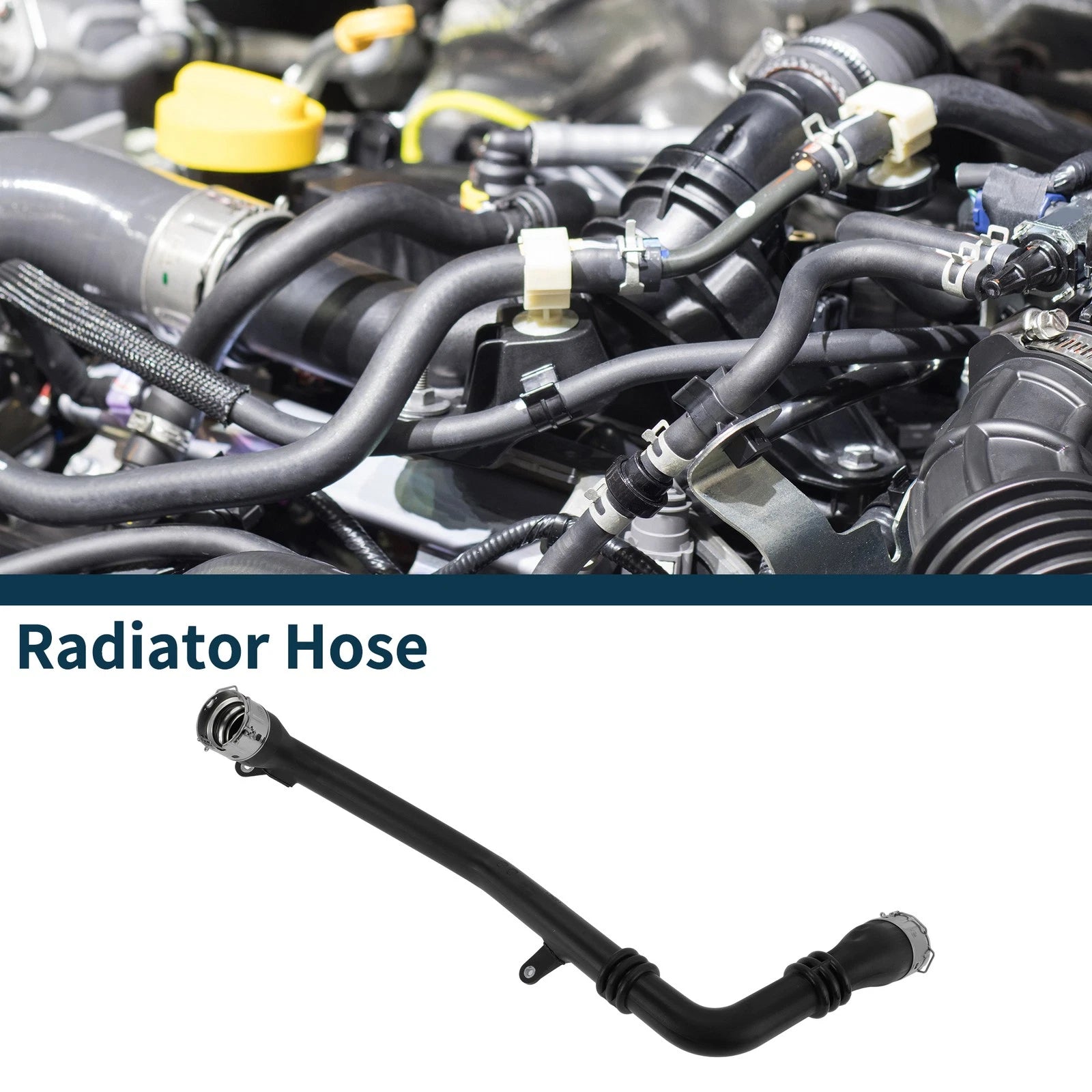 Radiator Hose for Nissan Juke (2010–2019) No. 144601KB2D Rubber Intercooler Pipe