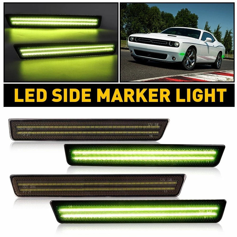 LED Side Marker Lights Kit for Dodge Challenger (2015–2023)