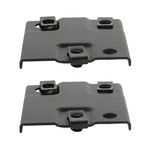 2X Front Bumper Plate Attachment Bracket for Silverado 2500HD 3500HD (2011–2014)