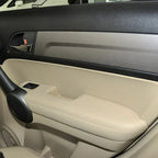 Door Armrest Cover Front Panels Beige 1 pair for Car