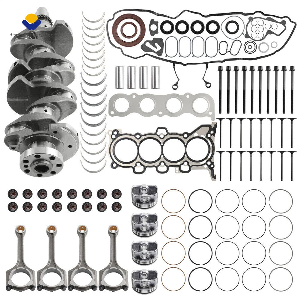 Engine Rebuild Kit for Hyundai Kia 2.0L - Crankshaft, Con Rods, Gasket