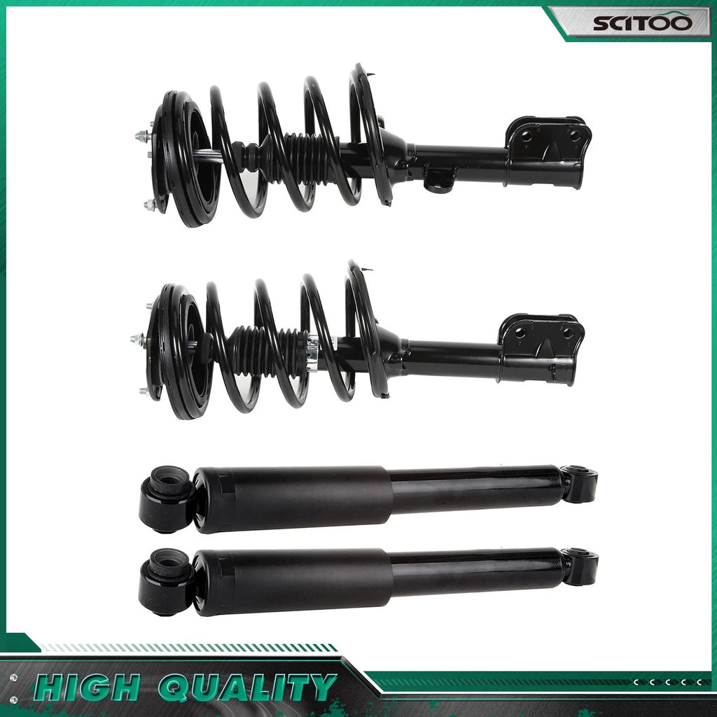 2X Front Loaded Struts & 2X Rear Shocks for Hyundai Santa Fe