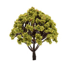 Set of 12 Green Model Trees for HO Scale Train Diorama
