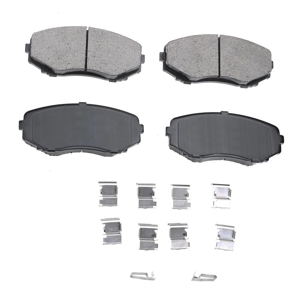 8x Ceramic Brake Pads for Mazda CX-9, CX-7, Ford Edge (2007–2019)