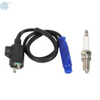 Ignition Coil and Spark Plug Set for Kawasaki Prairie 700 (2004–2006)