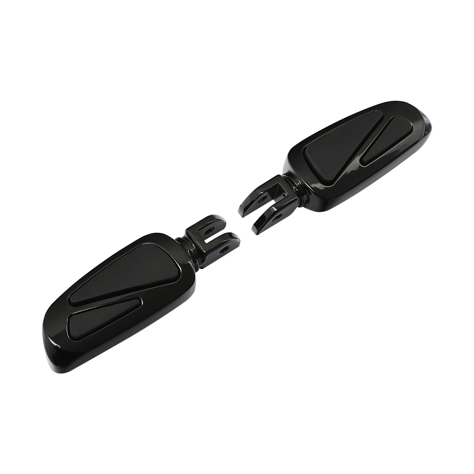 Black Rider Footpegs Footrest for Harley Softail FXFB FXFBS FXLR (2018–2025)