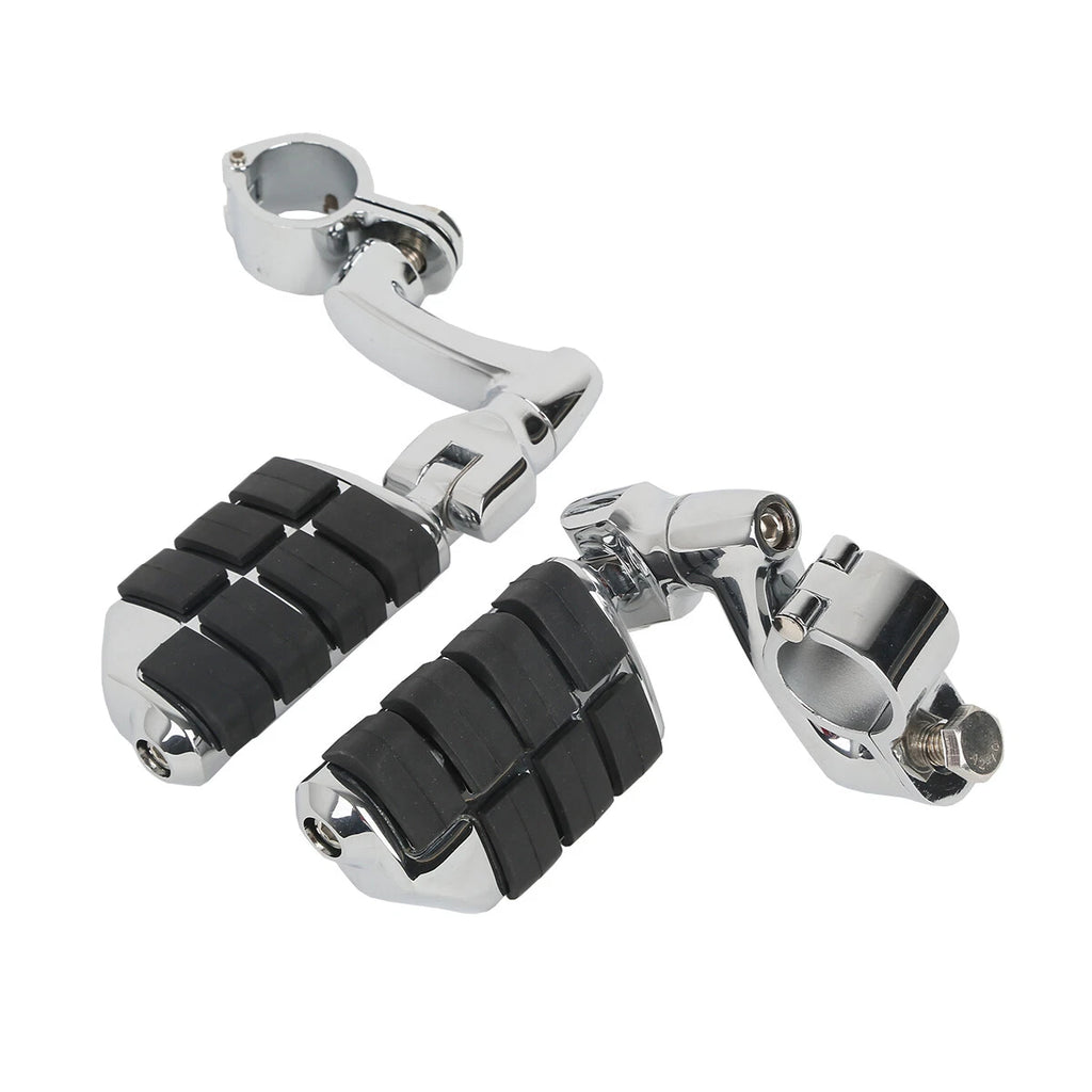 1-1/4" Highway Engine Guard Footpeg Pegs for Harley Street Road Glide