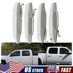 Door Handles for Chevy Silverado GMC Sierra Escalade (2007–2013) - Olympic White