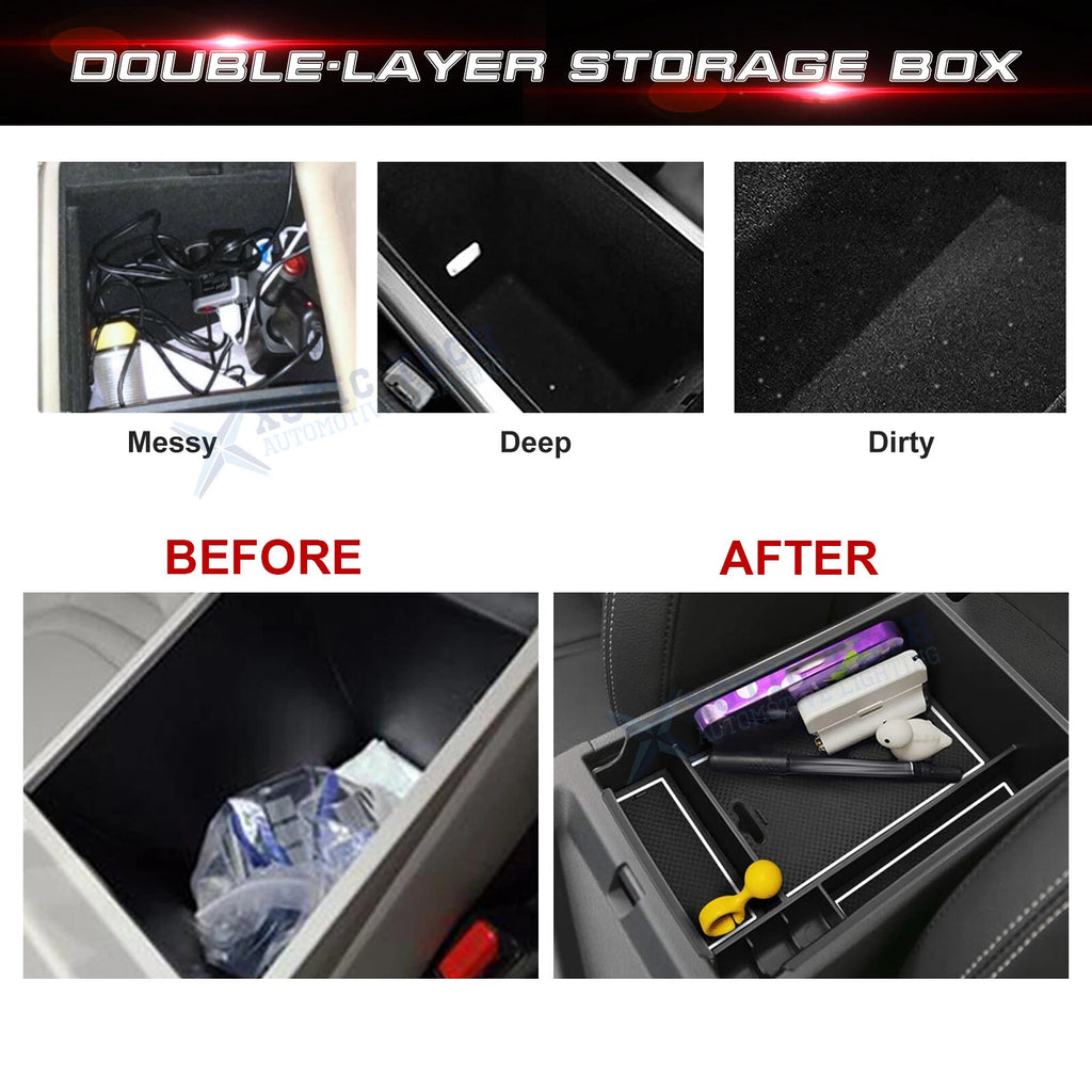 Armrest Storage Coin Box Container for Hyundai Sonata N-Line/Limited (2020-2023)