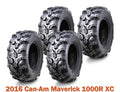 Complete Set of 4 ATV Tires 27x9-12 for Can-Am Maverick 1000R (2016)