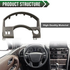 Instrument Cluster Dash Panel Gauge Trim Bezel for Nissan Titan Armada