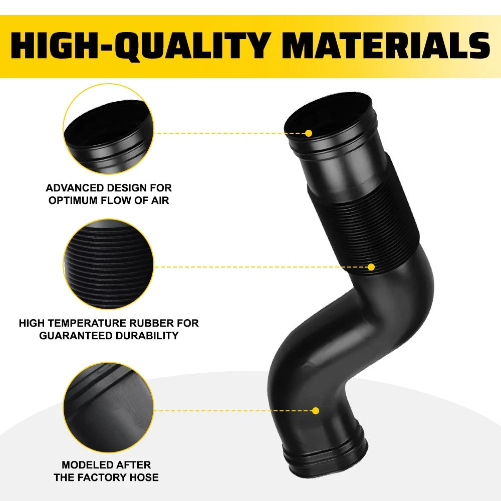 2Pcs Air Intake Hose for Mercedes-Benz GL450 GL550 ML350 ML450 ML500 ML550 (2007–2012)