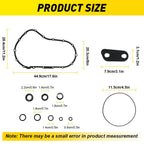 Clutch Primary Cover Gasket Seal & O-Ring Kit for Harley Iron 883 (2009–2020)