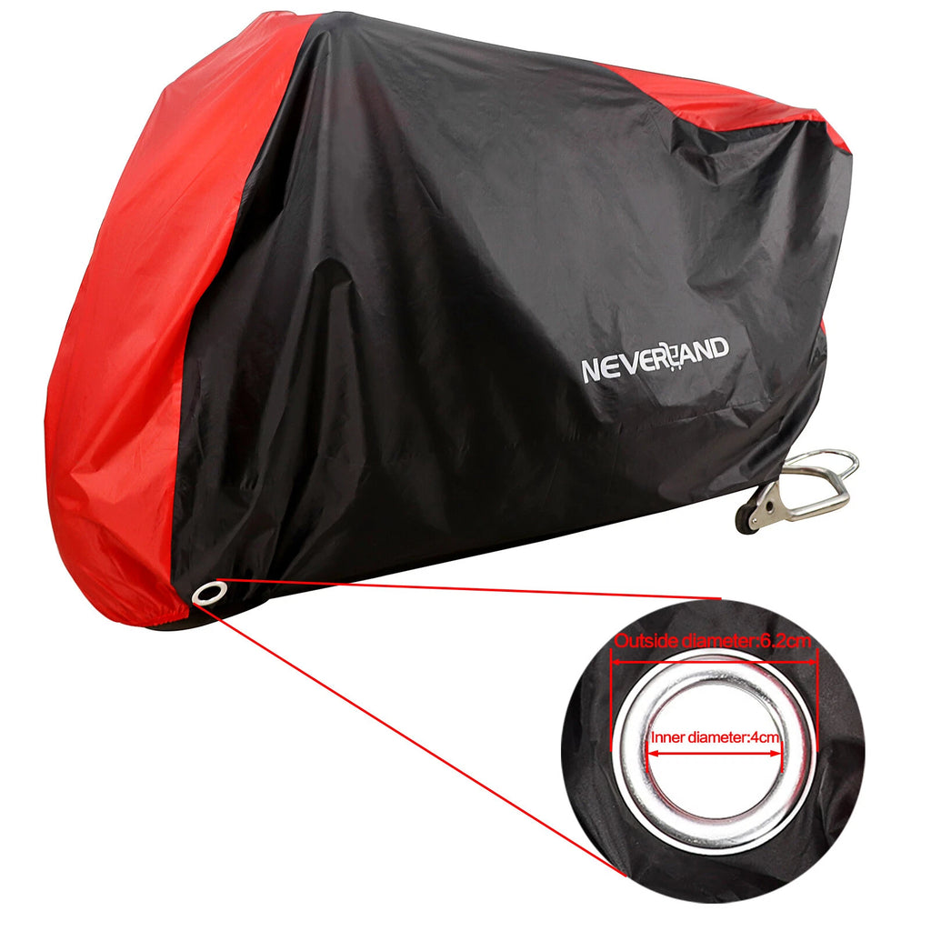 Motorcycle Cover for M Size (Waterproof, UV, Snow, Dust Resistant)