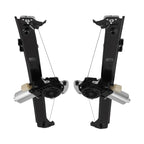 Pair Rear Power Window Regulator w/ Motor for BMW X5 E53 (2000–2006)