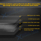 Carbon Fiber Interior Console Panel Cover Trim for Audi Q5 (2009-2017)