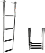 4 Step Stainless Steel Telescoping Boat Ladder for Amarine Made