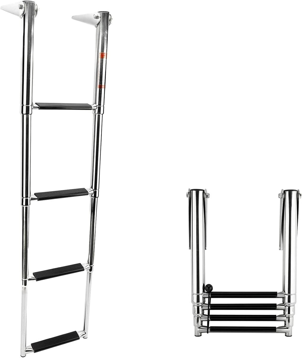4 Step Stainless Steel Telescoping Boat Ladder for Amarine Made