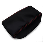 Console Armrest Sliding Carbon for Hyundai Elantra (2017–2020) Red Stitch