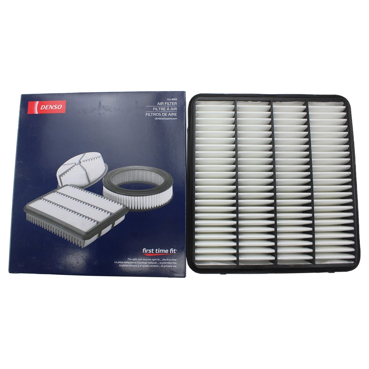 Air Filter Denso 143-3006 for Lexus LX570 Toyota Land Cruiser Sequoia Tundra (2008–2021)