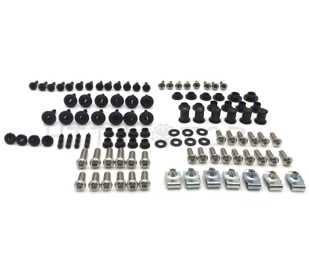 Complete Fairing Bolt Kit for Suzuki GSXR 1000 (2005–2006) - Stainless